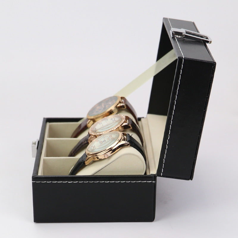 Flag Village 3-digit watch box jewelry gift dedicated display storage box