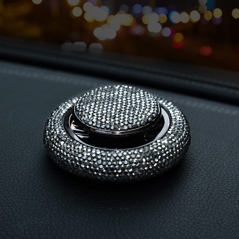 Flag Village Auto Tools Crystal Diamond Car Air Freshener Perfume Accessories Car Decoration Solid Perfume