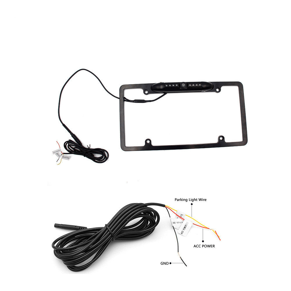 Flag Village Auto Tools Wireless Car Rear View Camera Hd u.s. Frame Reversing Camerad