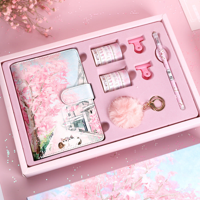 Flag Village Sakura Handbook Gift Box Set