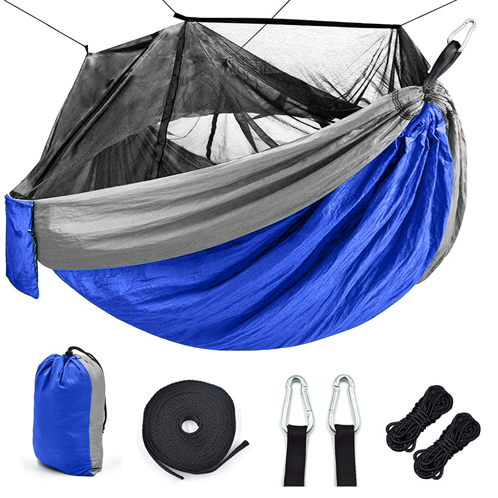 Flag Village Outdoor Camping Camping Hammock With Mosquito Net