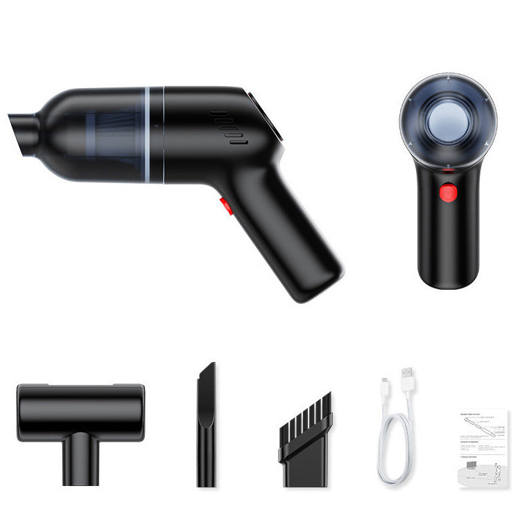 Flag Village Auto Tools Mini Fashion Car High-Power Car Vacuum Cleaner