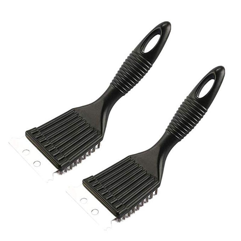 Flag Village Wire Bristles Cleaning Brushes Barbecue Cleaning Brush BBQ Gril Home Outdoor BBQ Cleaning Tool Cooking Accessories