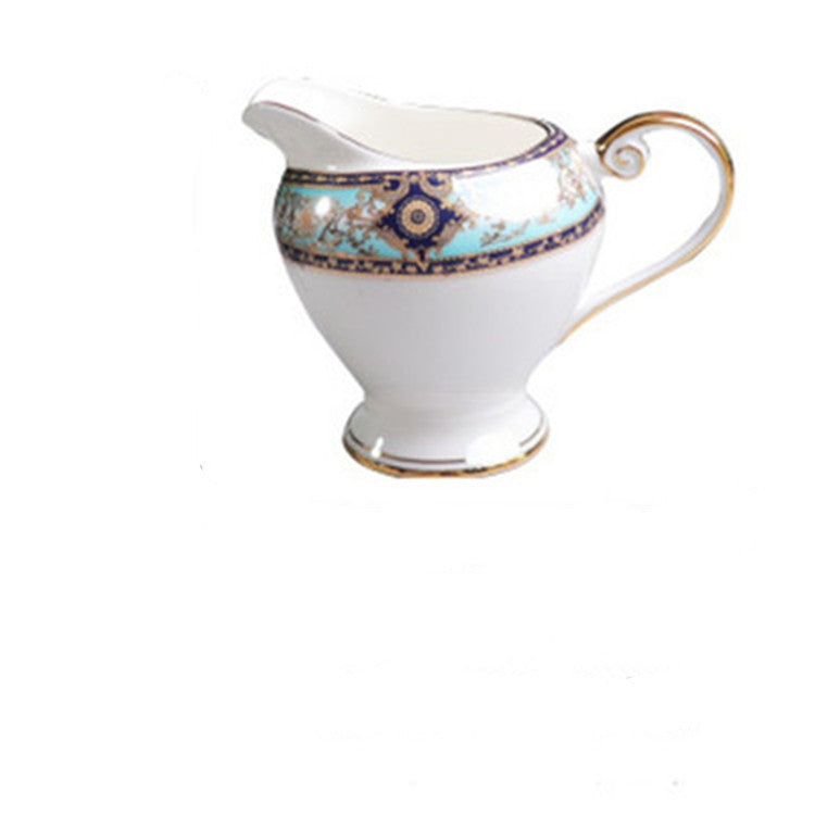 Flag Village European-Style Bone China Hotel Coffee Cup And Saucer Set Flower Teapot British Afternoon Tea Cup Gift Box Customized Logo Gift