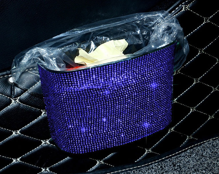 Flag Village Auto Tools Car Gear Cover Blue Diamond Handbrake Cover Gear Cover