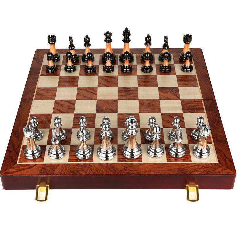 Flag Village High-End Chess Gift Box Set