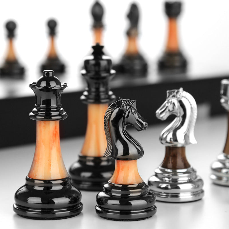 Flag Village High-End Chess Gift Box Set