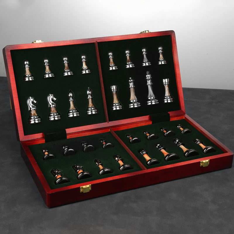 Flag Village High-End Chess Gift Box Set