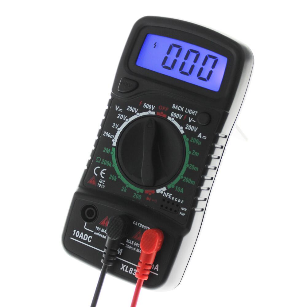 Flag Village Auto Tools Explosive Foreign Trade XL830L Multimeter Red XL830L Handheld Digital Multimeter Universal Meter