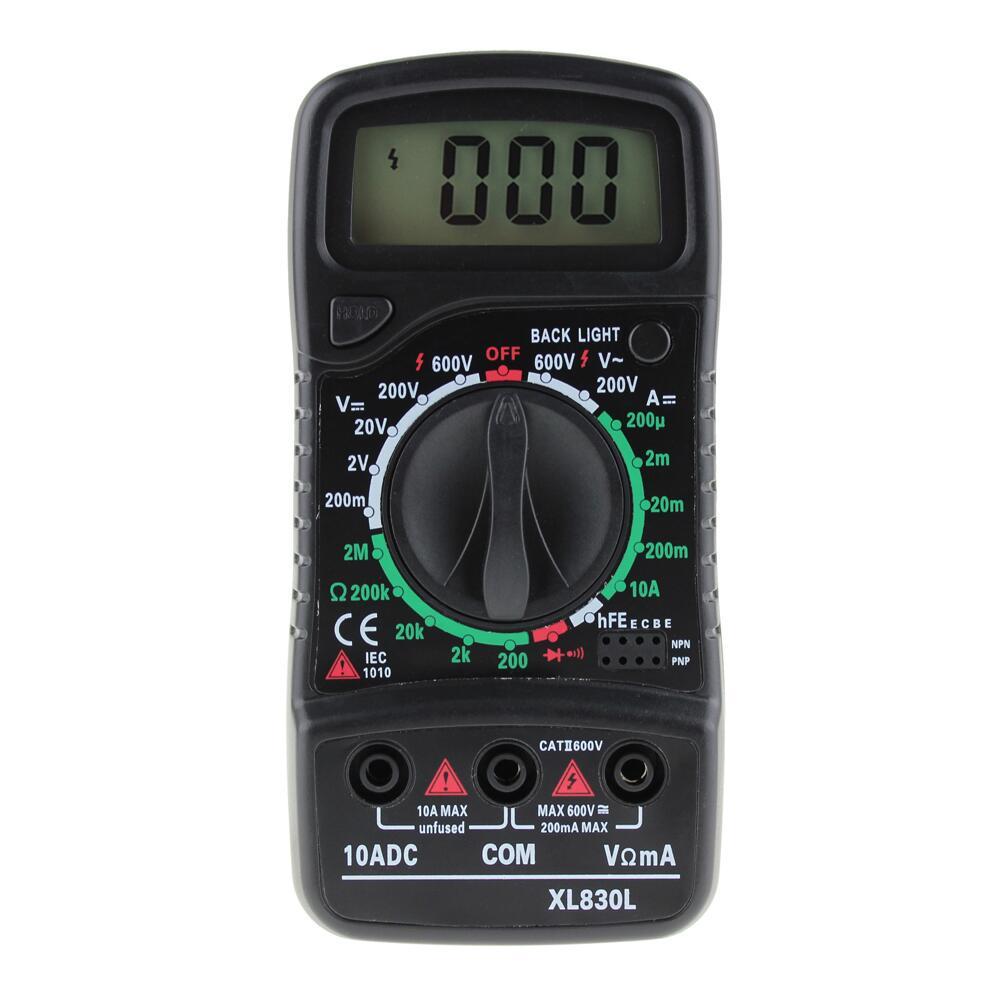 Flag Village Auto Tools Explosive Foreign Trade XL830L Multimeter Red XL830L Handheld Digital Multimeter Universal Meter