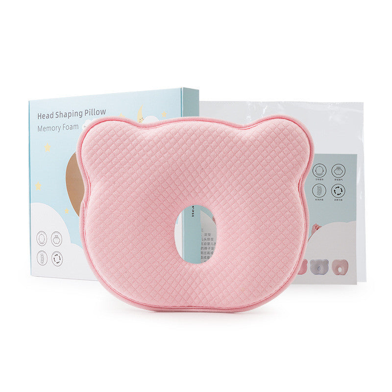 Flag Village Newborn Baby Gift Box Set Pillow Bear Shaped Pillow