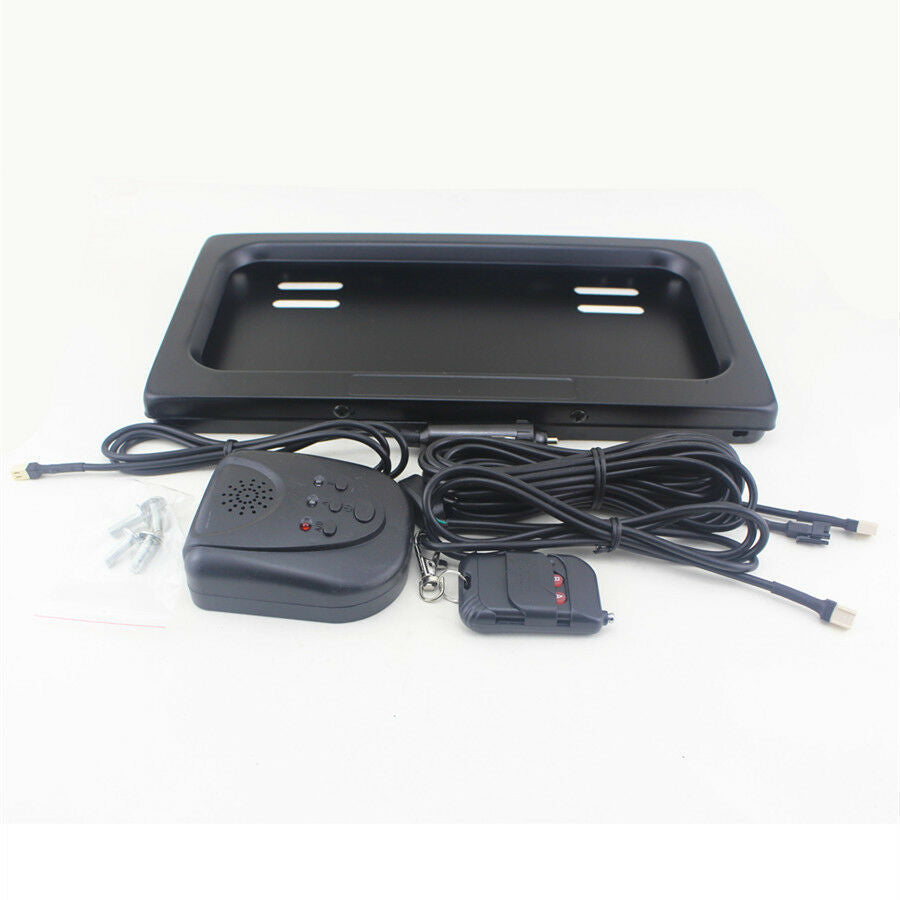 Flag Village Auto Tools Car License Plate Frame Flipping License Plate Frame