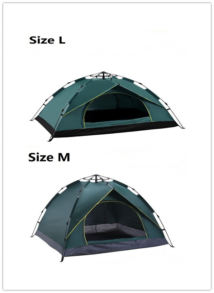 Flag Village Automatic Tent Spring Type Quick Opening Rainproof Sunscreen Camping Tent