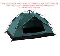 Flag Village Automatic Tent Spring Type Quick Opening Rainproof Sunscreen Camping Tent