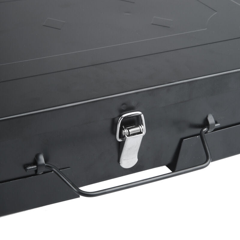 Flag Village Outdoor Portable Charcoal Grill Folding Box Grill Gift Barbecue Grill Factory Direct Sales