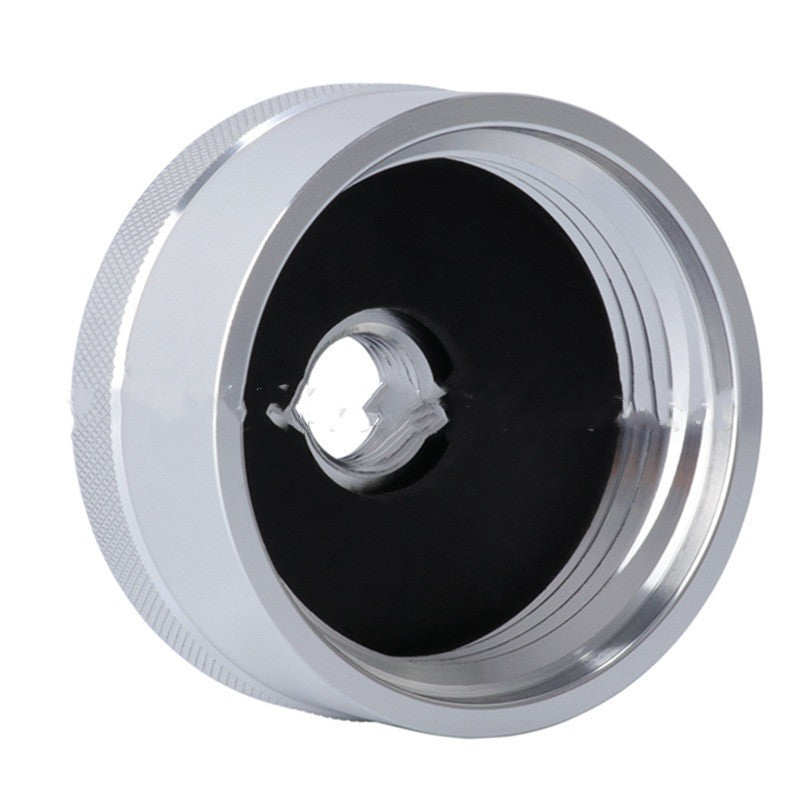 Flag Village Auto Tools Refueling Tools, Engine Cap, Silver Aluminum Alloy Anti-Corrosion Modification