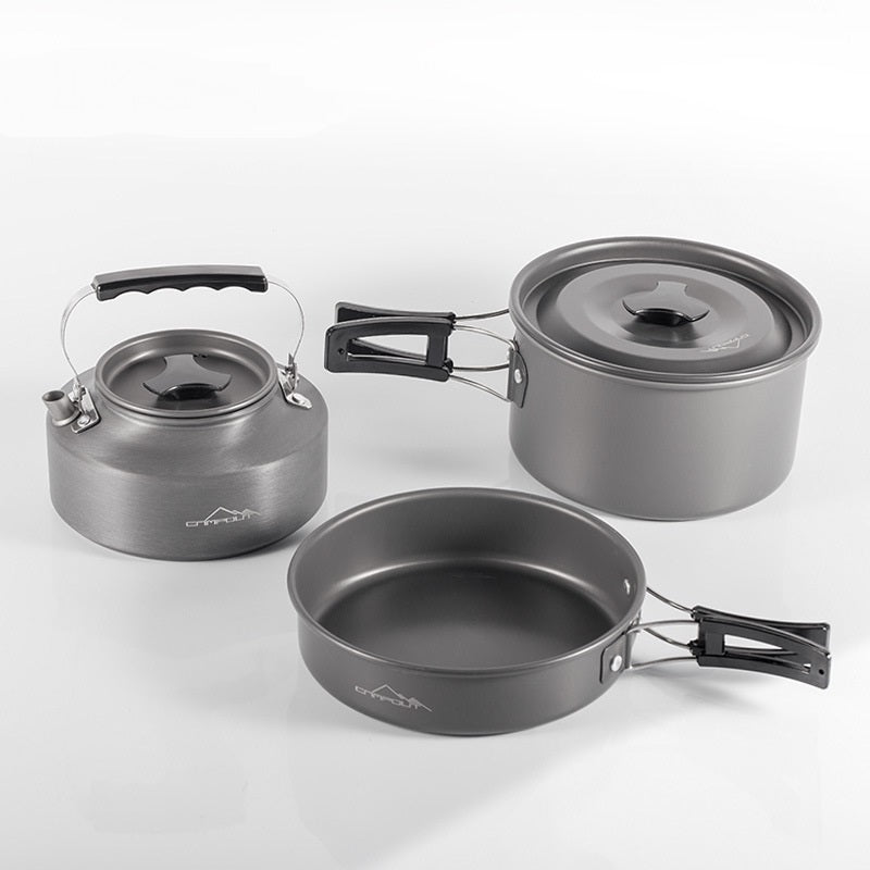 Flag Village New Outdoor Camping Portable Stove Combination