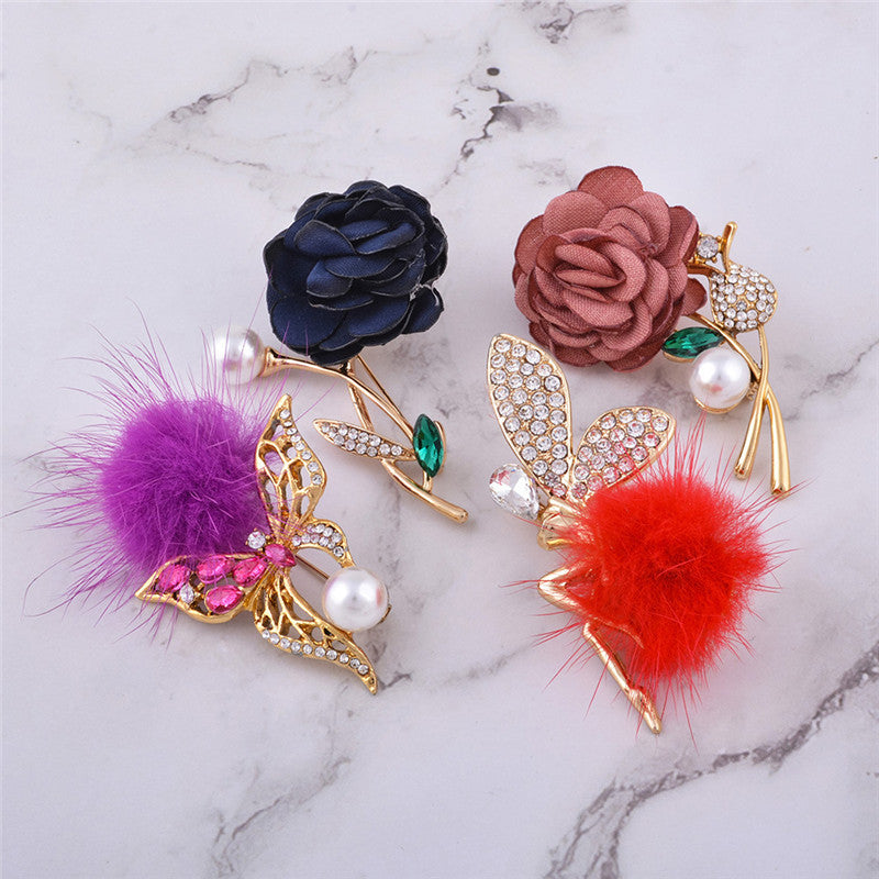 Flag Village Women Watches Leather Quartz Wristwatch Sunglasses Corsage 3 Pcs Girl Christmas Gift New Year Gift Ladies Gift Box