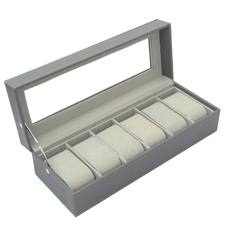 Flag Village Watch Storage Box Leather Gift Watch Box