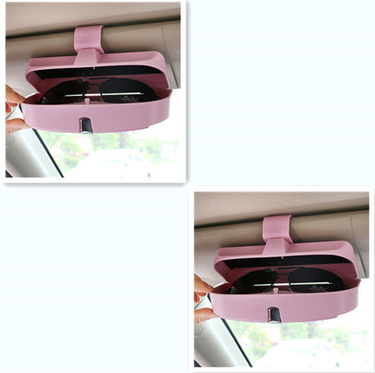 Flag Village Auto Tools Car glasses case car sun visor bill glasses clip