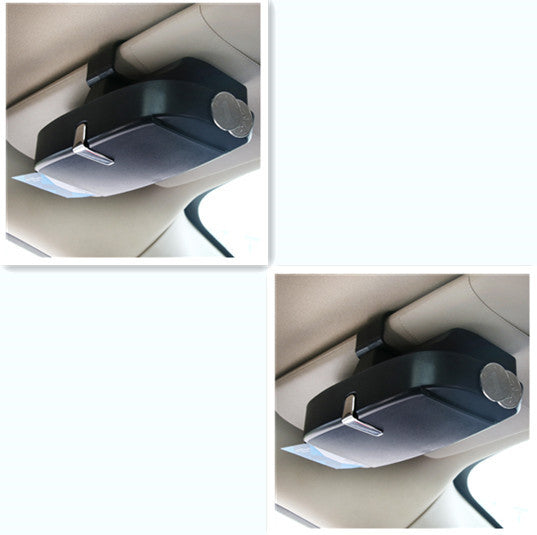 Flag Village Auto Tools Car glasses case car sun visor bill glasses clip