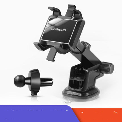 Flag Village Auto Tools New Car Phone Holder Rotary Adiustable Navigation Car Phone Stand Multi-Function With Parking Card Automotive Goods