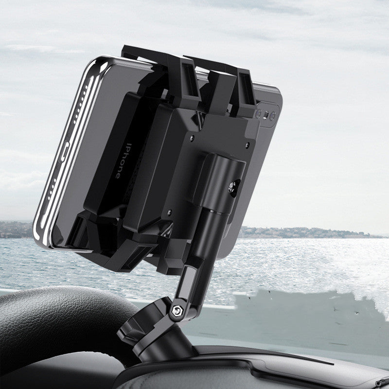 Flag Village Auto Tools New Car Phone Holder Rotary Adiustable Navigation Car Phone Stand Multi-Function With Parking Card Automotive Goods