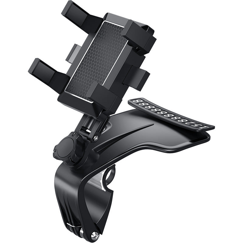 Flag Village Auto Tools New Car Phone Holder Rotary Adiustable Navigation Car Phone Stand Multi-Function With Parking Card Automotive Goods