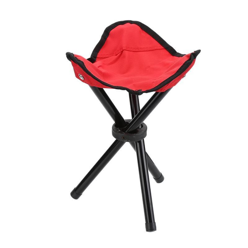 Flag Village Portable Folding Foldable Fishing Chair Outdoor Stool Seat Fishing Camping Travel Picnic Outdoor Activities Fishing Accessories