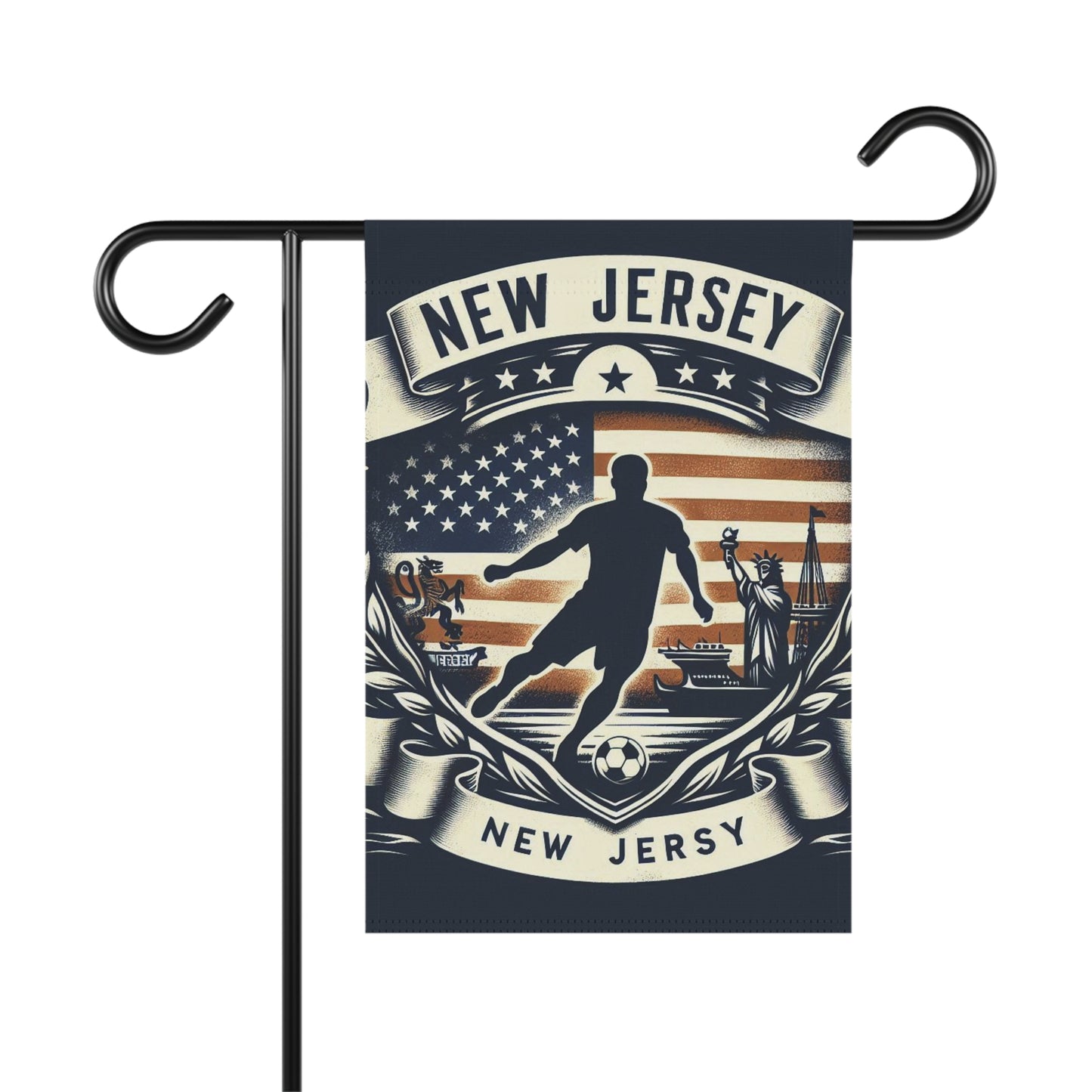 Flag Village New Jersey State Flag Sporting Garden & House Banner NJ0004