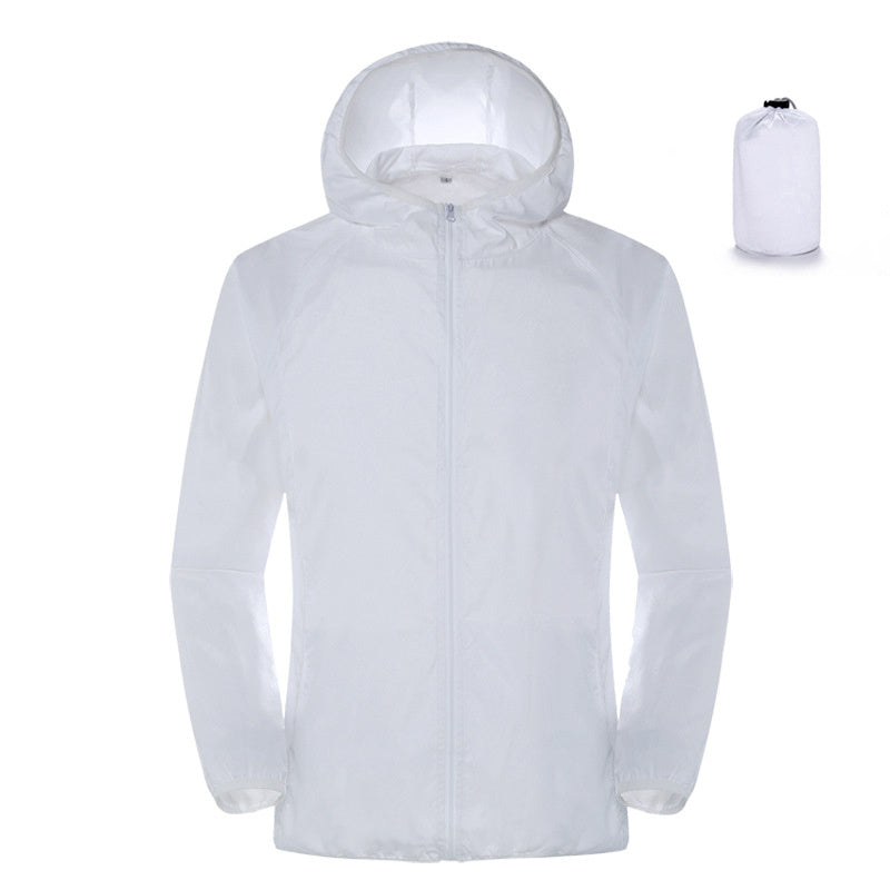 Flag Village Summer Outdoor Sun Protection Clothing Women'S Lightweight Waterproof Windbreaker