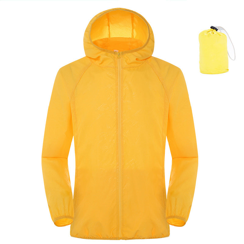 Flag Village Summer Outdoor Sun Protection Clothing Women'S Lightweight Waterproof Windbreaker