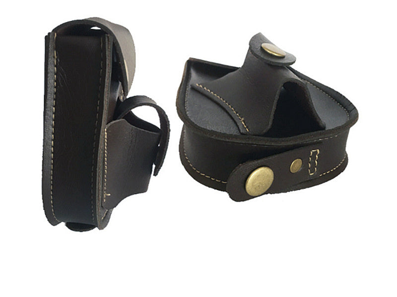 Flag Village Slingshot All-In-One Bag Leather Belt Bag Steel Ball Bag Marbles Are Durable And Not Deformed Outdoors