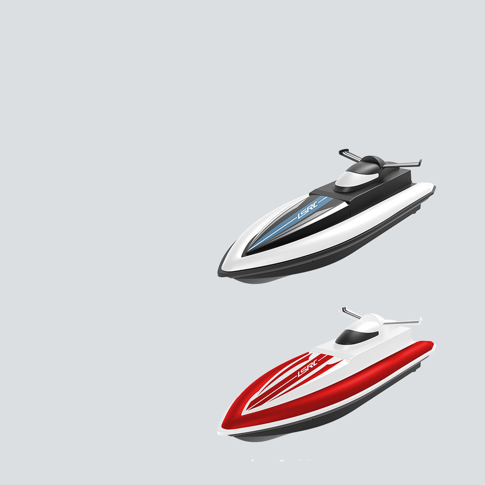 Flag Village RC Boat Toy High Speed Racing Boat Waterproof 2.4G Electric Radio Dual Motor Sensitive Steering Remote Control Speedboat Gifts