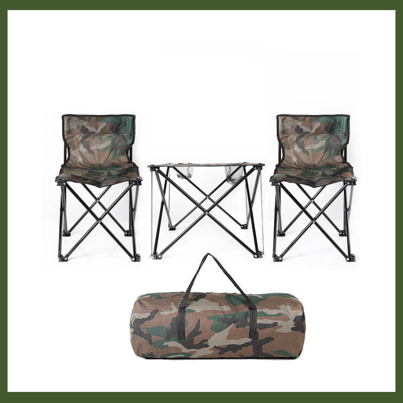 Flag Village Outdoor Portable Folding Tables And Chairs