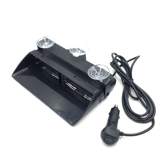 Flag Village Auto Tools 16Led Strobe Light Suction Cup Light Strobe Light Multi-Color Warning Light