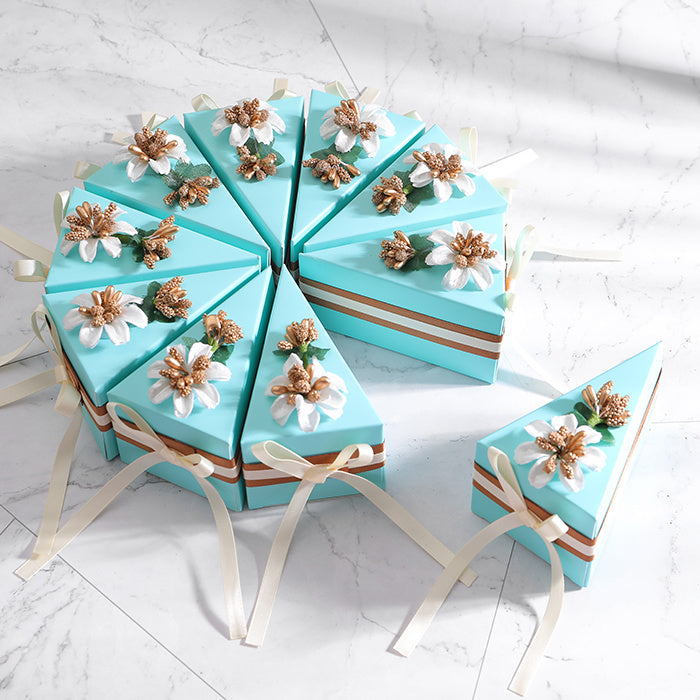 Flag Village Wedding Creative Wedding Candy Box Ins Wind Wedding Candy Box Set Table 10 Pieces Wedding Engagement Wedding Gift Box