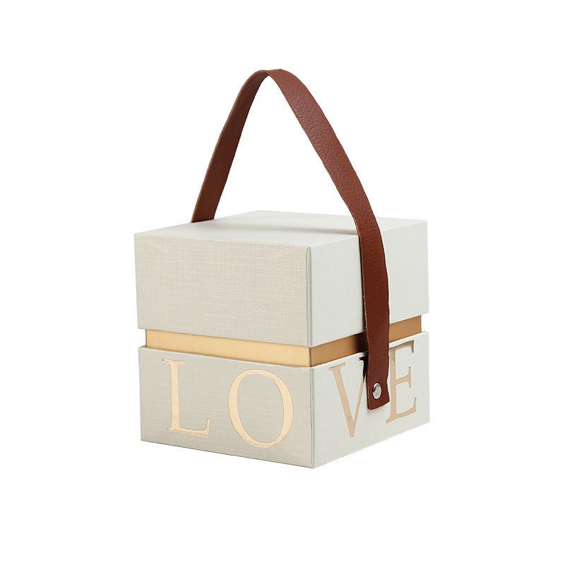 Flag Village Creative Wedding Companion Gift Box Portable Gift Box Packaging Box