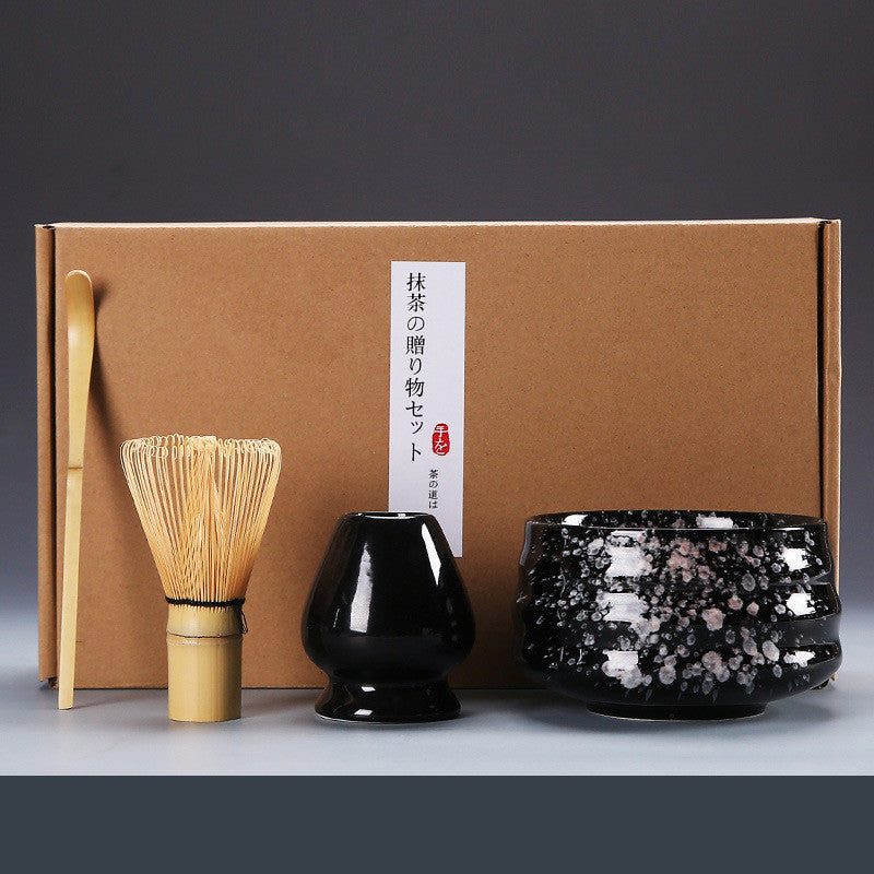 Flag Village Order Tea Matcha Tea Maker Tool Set Japanese Gift Box
