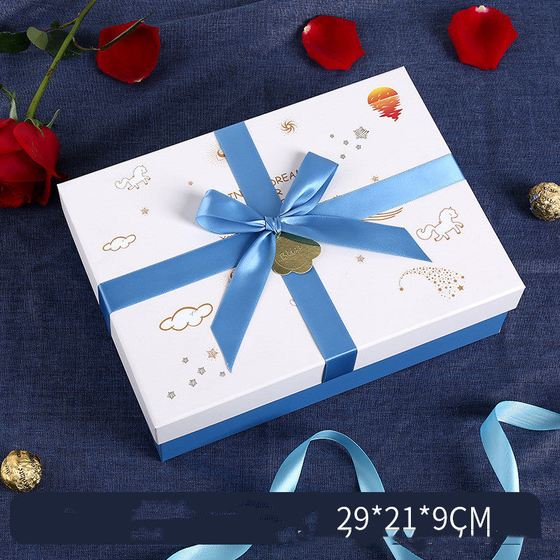 Flag Village Prince Charming Gift Printed Gift Box Bow Gift Box