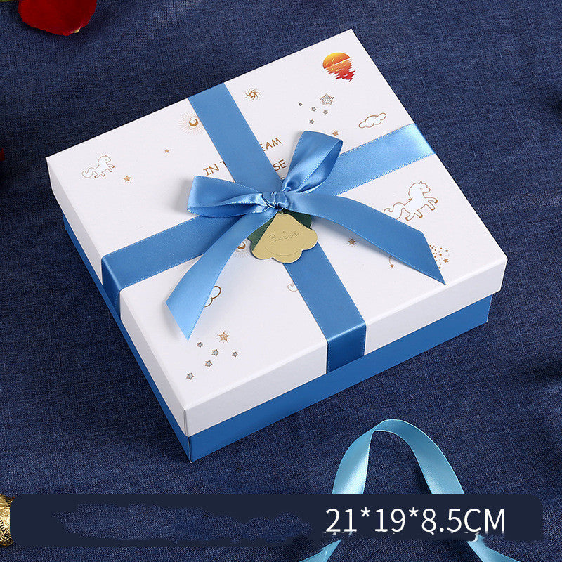 Flag Village Prince Charming Gift Printed Gift Box Bow Gift Box