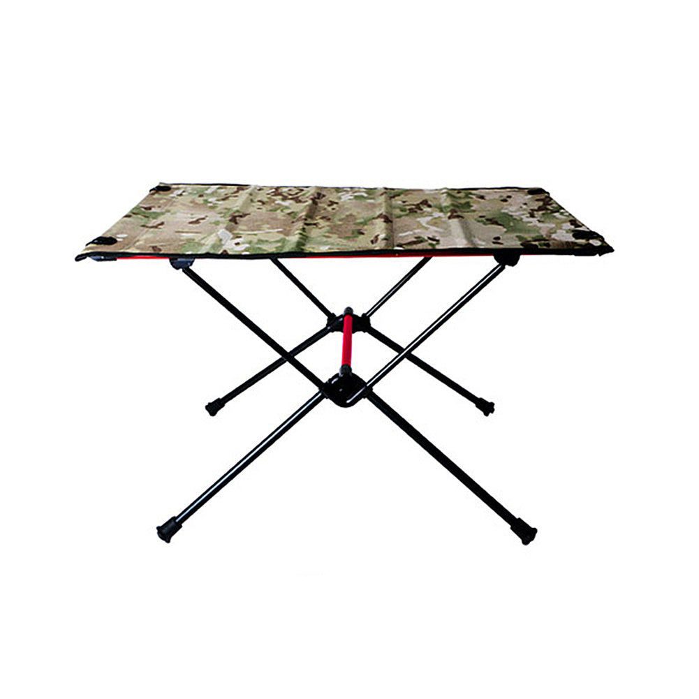 Flag Village Outdoor Folding Table Camping Table Mesh BBQ Picnic Table