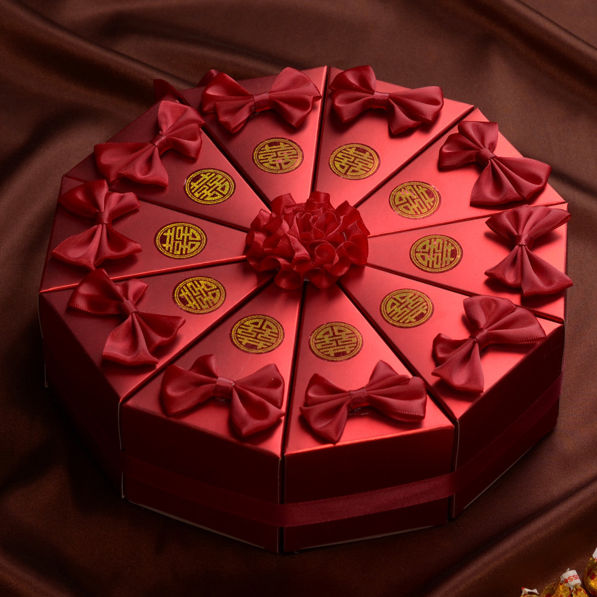 Flag Village New European Style Cake Table Set Wedding Candy Box Wedding Gift Box Candy Box