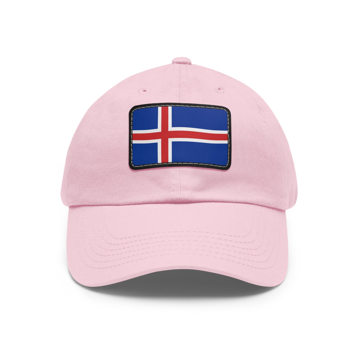 Flag Village Iceland Flag Hat Cap with Leather Patch