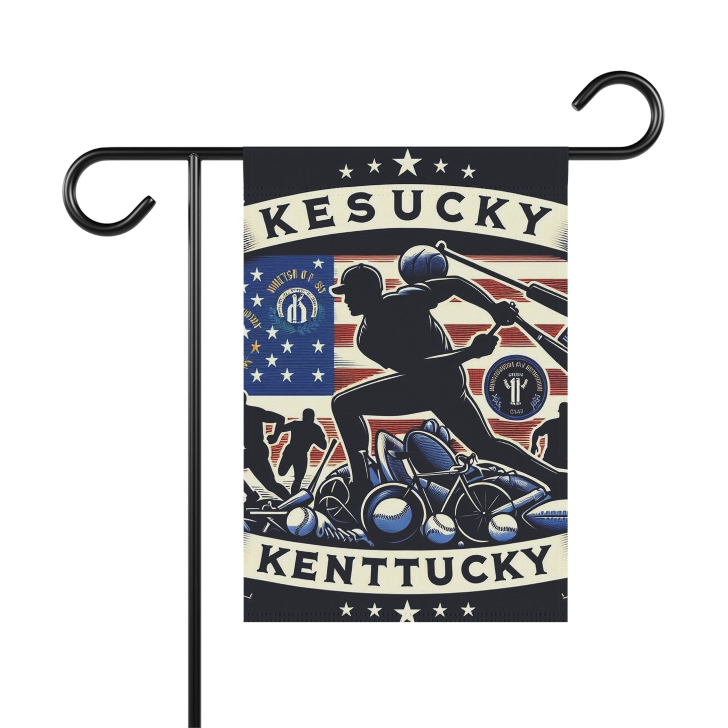 Flag Village Kentucky State Flag Sporting Garden & House Banner KY0002
