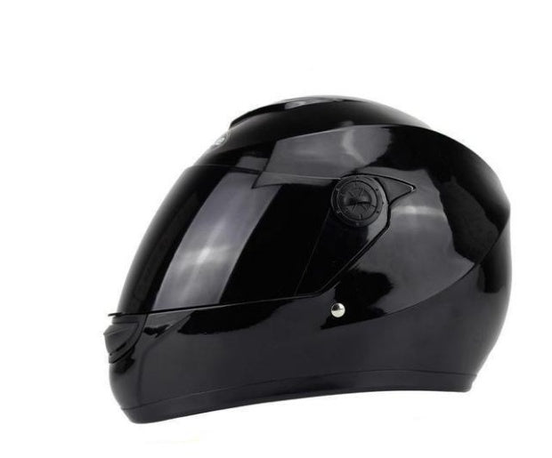 Flag Village Auto Tools Electric motorcycle helmet battery car helmet full face helmet winter anti-fog full-covering helmet