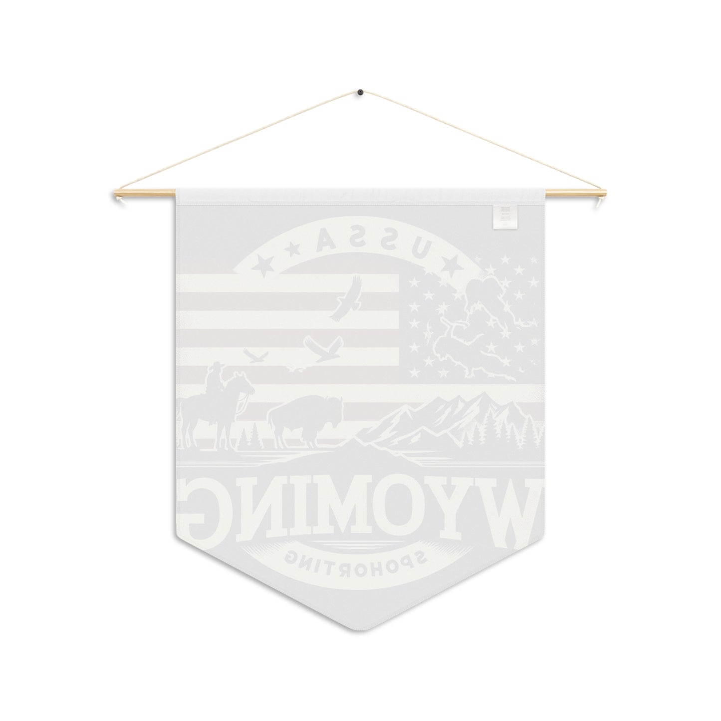 Flag Village Wyoming State Flag Pennant Sporting Home Wall decoration WY0001