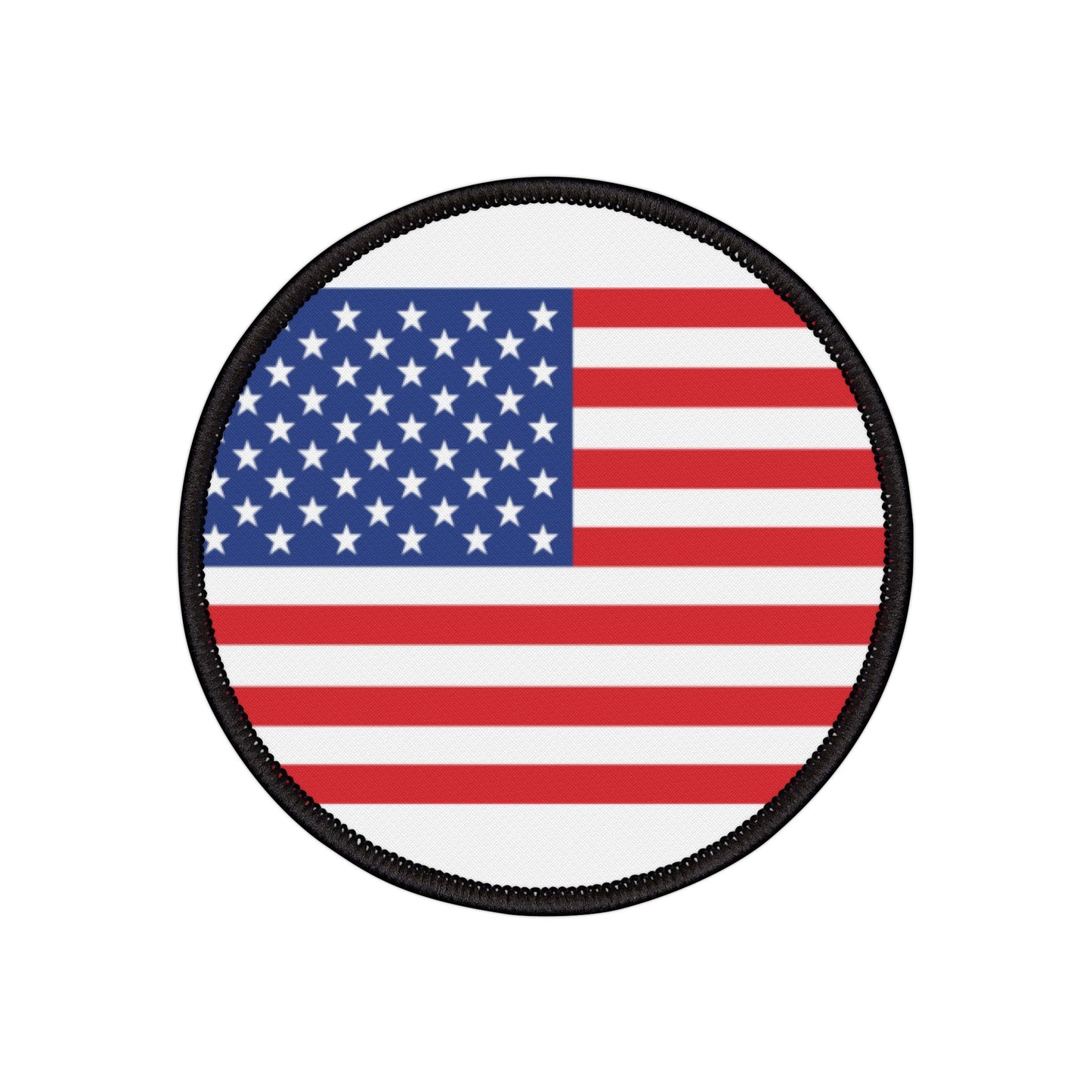 Flag Village United States Flag Embroidery Iron-On Patches