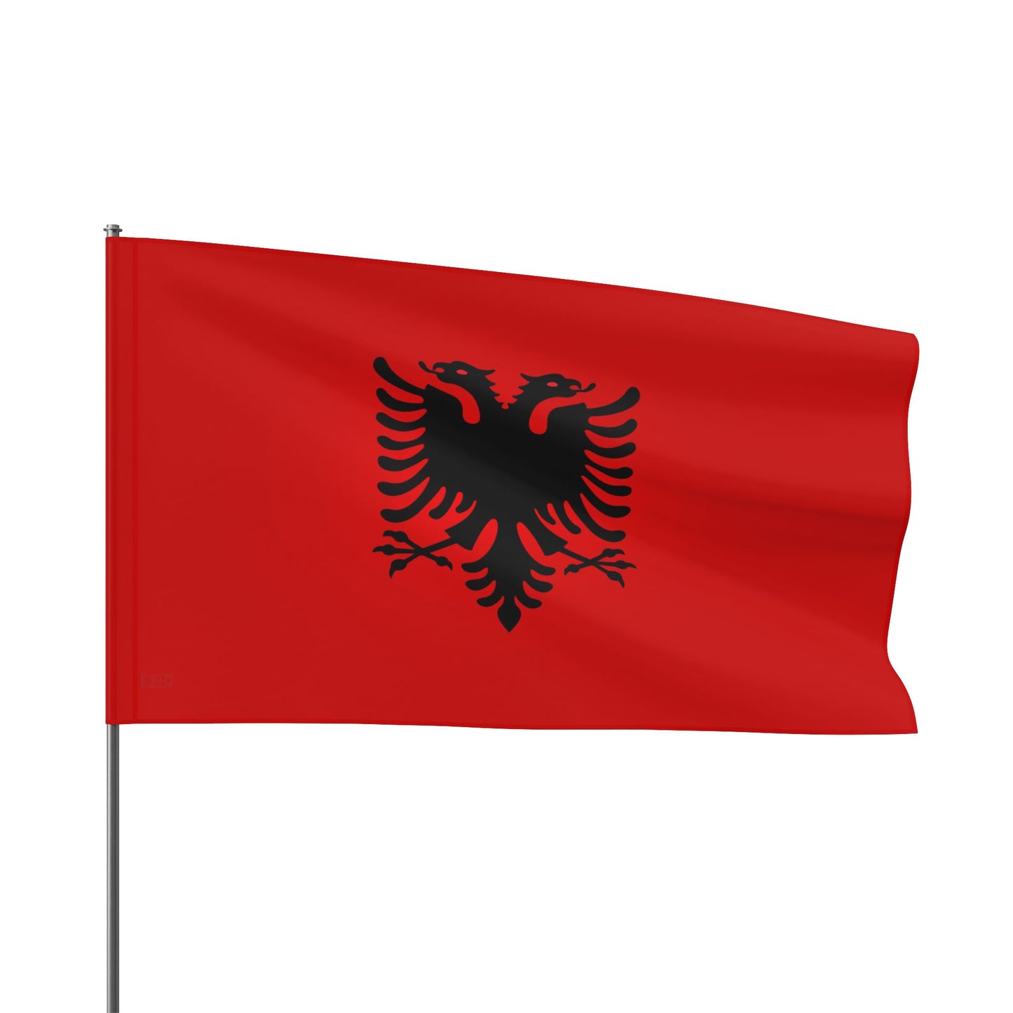 Flag Village Albania Flag