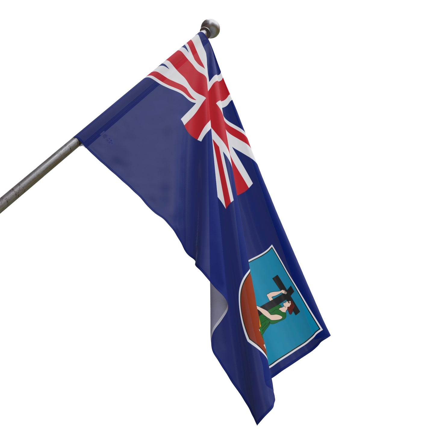 Flag Village Montserrat Flag 18" x 12" / 36" x 24" / 60" x 36"